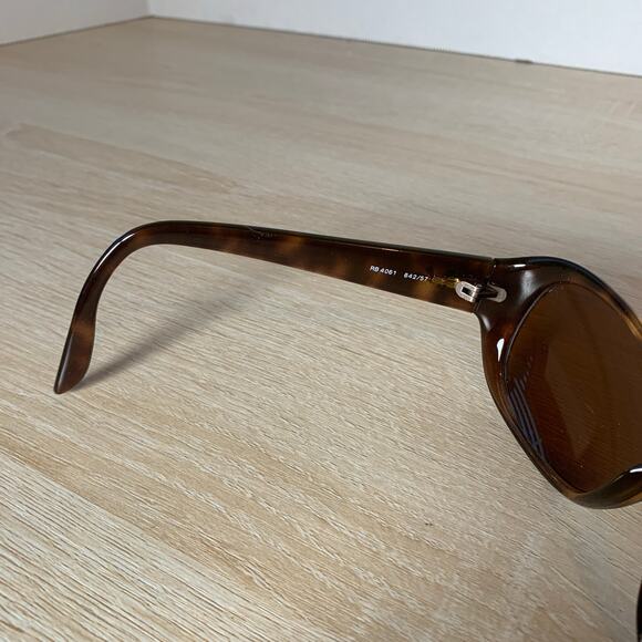 Ray-Ban RB4061 642/57 Sunglasses Tortoise Shell FRAMES ONLY Italy - Picture 4 of 8